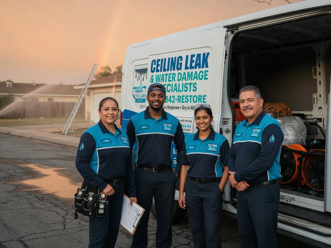Ceiling Leak Cleanup company in Wyoming